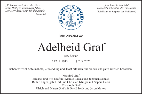 Traueranzeige von Adelheid Graf von Bietigheimer Zeitung